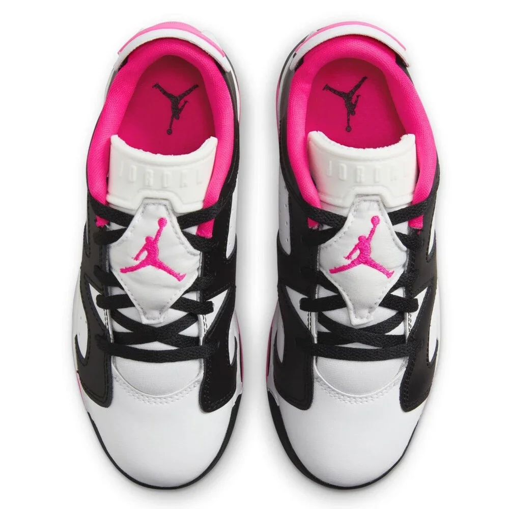 Air Jordan 6 Retro Low DV3528-061 Sneaker Toddler 8 White Lifestyle Shoe RHS9257